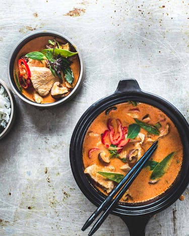 Thai-Curry mit Hähnchen