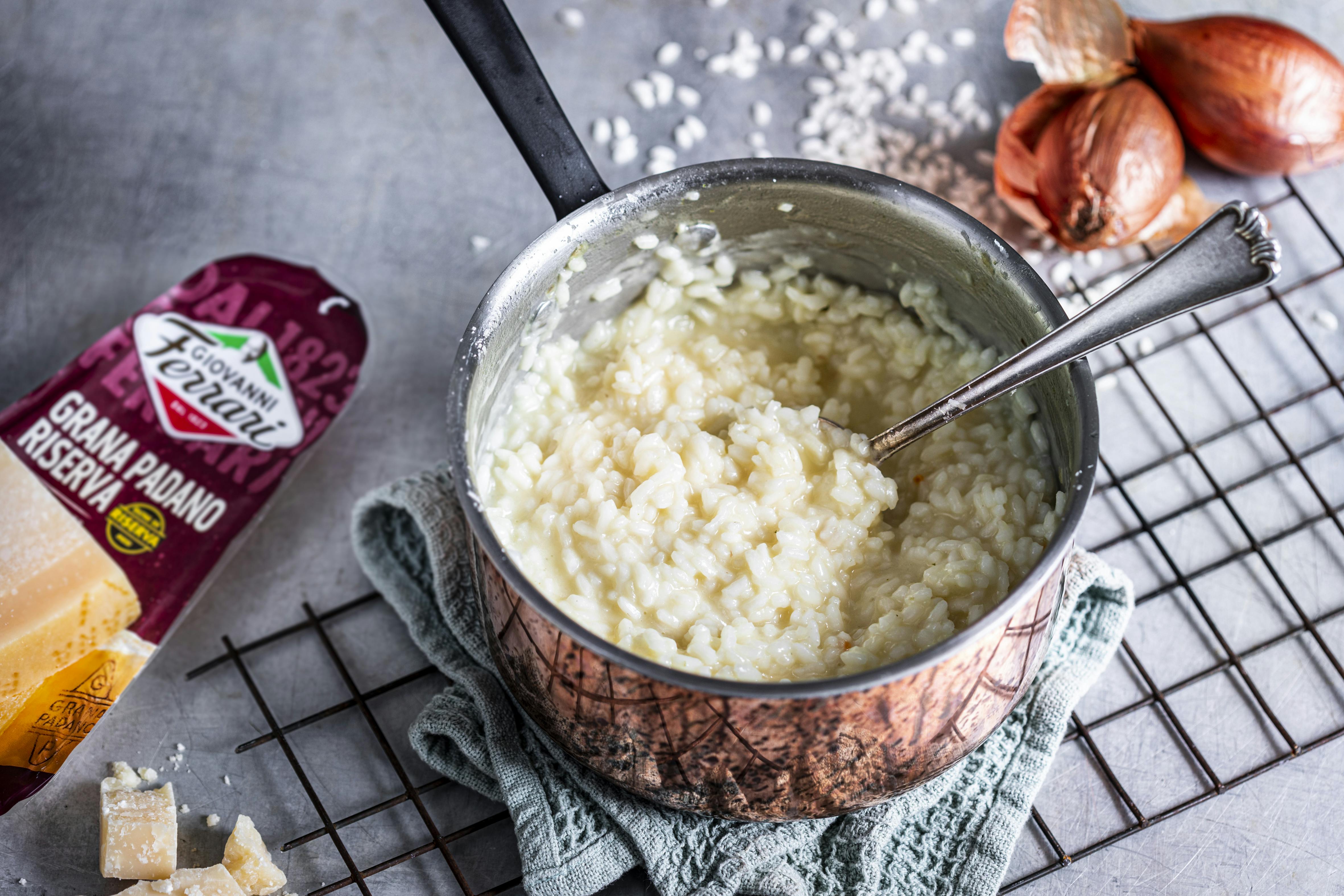 Risotto – klassisch mit Weißwein und Parmesan | Rezept | FOODBOOM