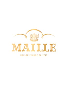 Maille Logo auf weißem Hintergrund
