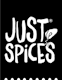 Logo von Just Spices auf schwarzemUntergrund