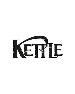 Kettle Logo auf weißem Hintergrund