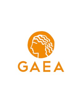 GAEA Logo auf weißem Hintergrund