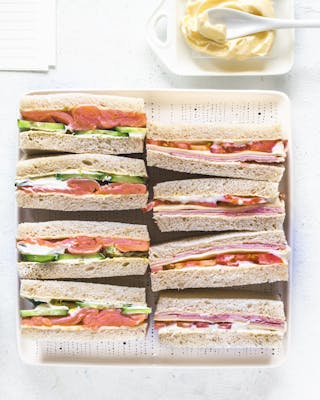 Zweierlei Sandwich