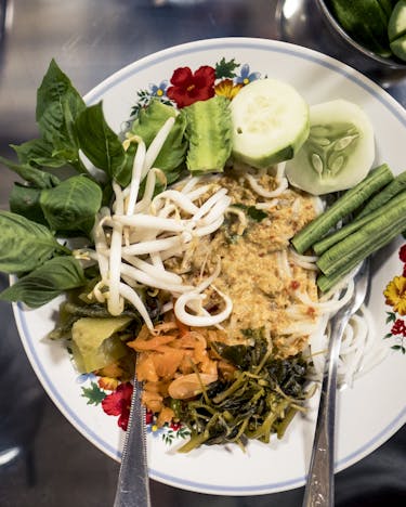 Thai-Curry mit Fisch und Kokosmilch