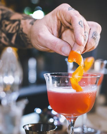 Improved Bronx Cocktail mit Wermut