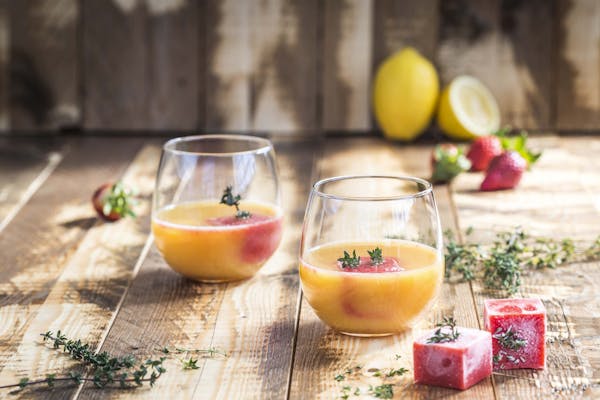 Orange-Teatime – alkoholfeier Cocktail