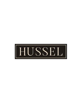 Hussel Logo auf weißem Hintergrund