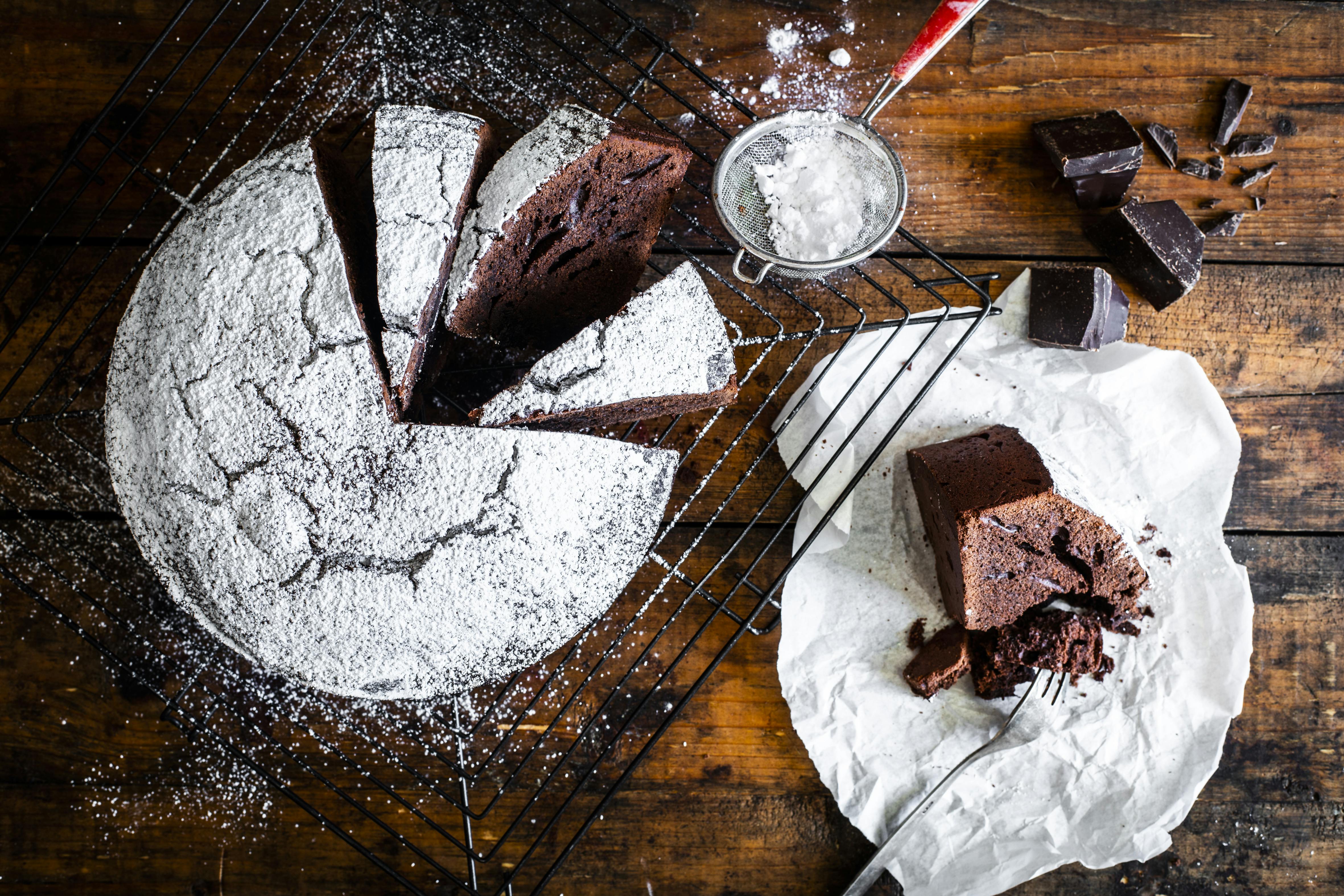 Italienischer Schokoladenkuchen mit Kakao | Rezept | FOODBOOM